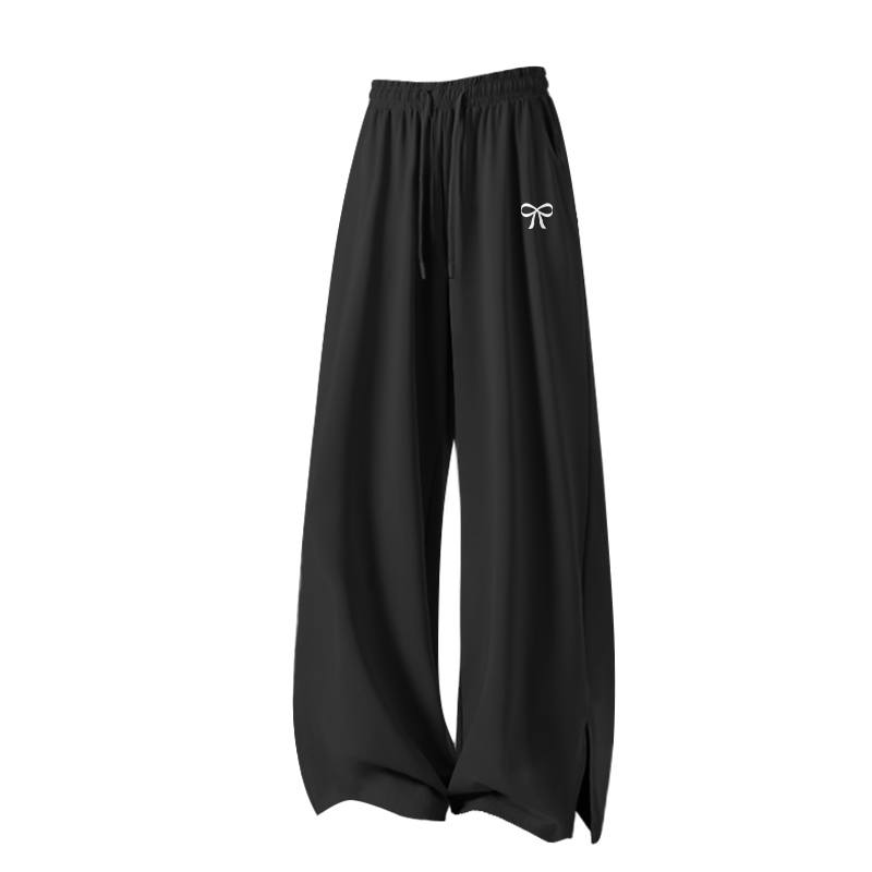 Tonlion Casual Pants Women's Thin Straight Fit Pants