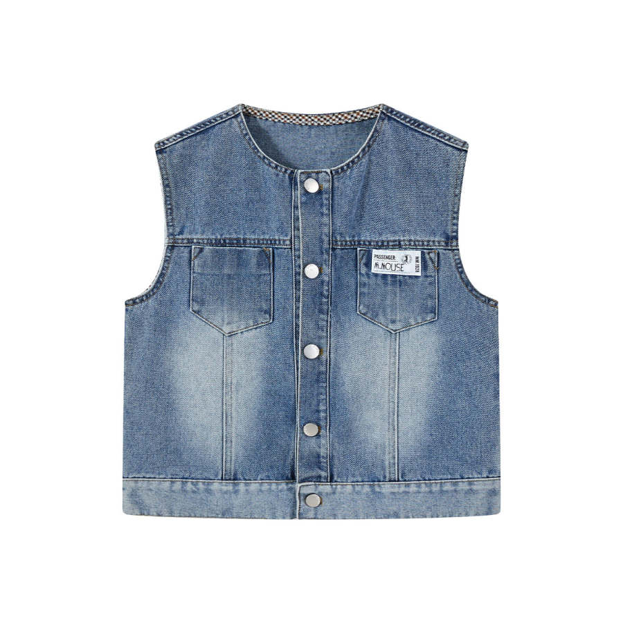 Disney Disney Grade School Vests Crew Neck Moderate