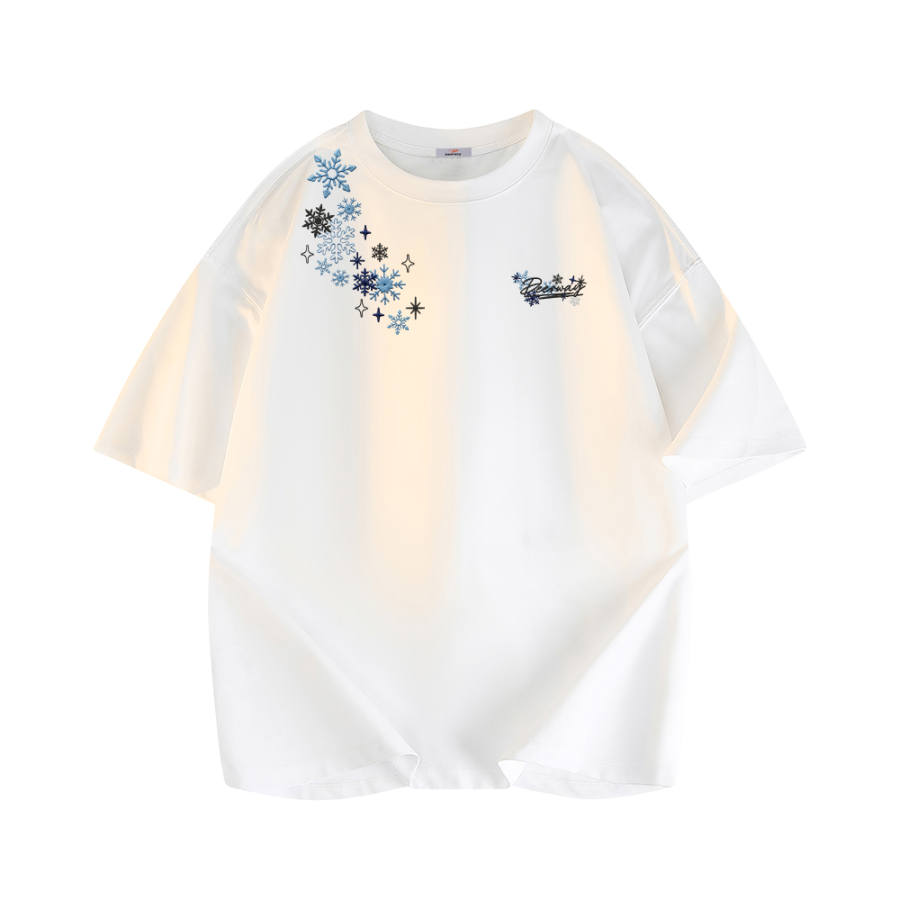 DEERWAY T Shirts Unisex Crew Neck Moderate Straight Fit