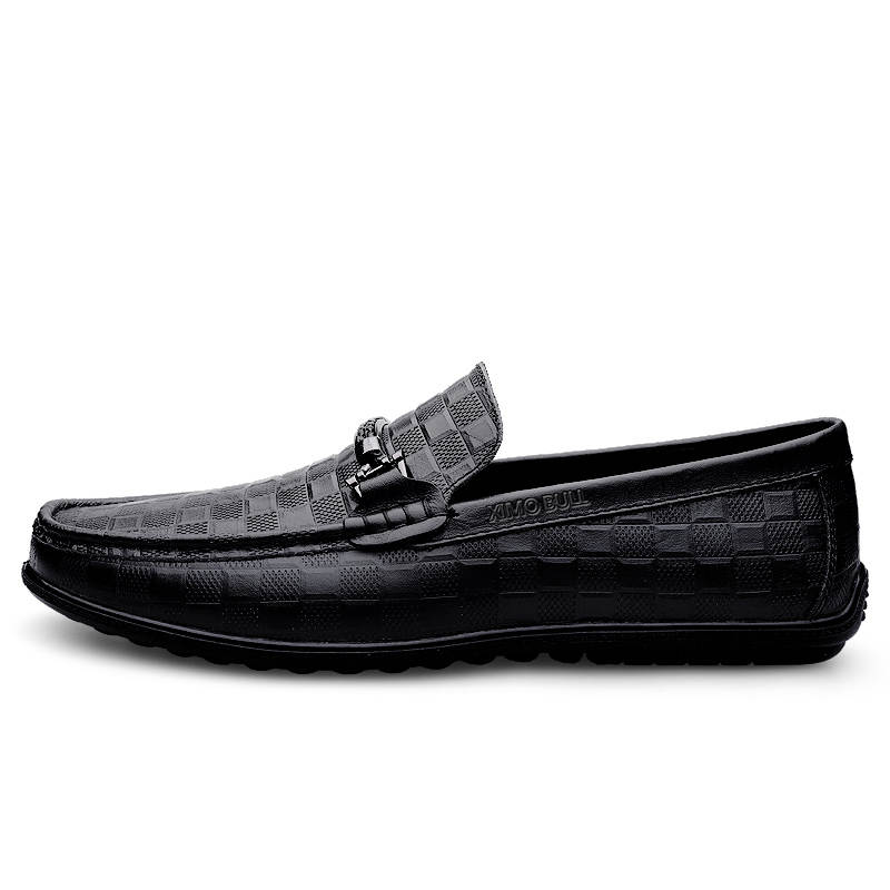XIMO BULL Top Grain Cow Leather Men's Casual Shoes Men's