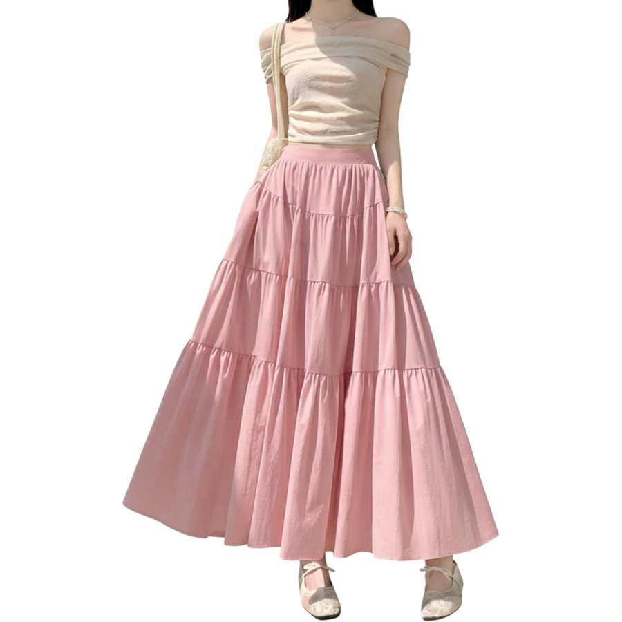 JBBCN Casual Long Skirt Women's