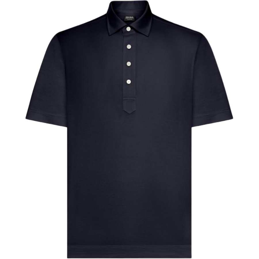 Ermenegildo Zegna Button-Placket Polo Shirt