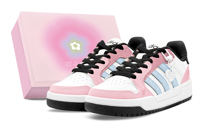 Adidas Adidas ENTRAP Romantic Spring Day, Sweet Gift, Heartfelt Love Letter, Sweet Temperament, Girly, Classic Versatile