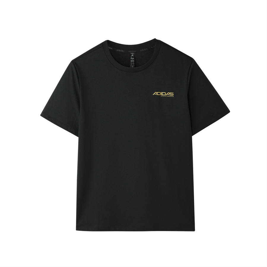 Adidas Adidas T Shirts Men's Black Crew Neck Moderate