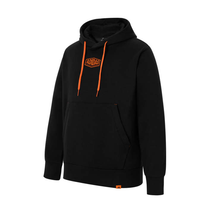 Adidas Adidas Fleece Lined Hooded Athleisure Long Sleeved Pullover Sweatshirt Men's