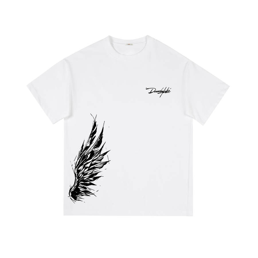 DEERWAY T Shirts Unisex Crew Neck Moderate Straight Fit