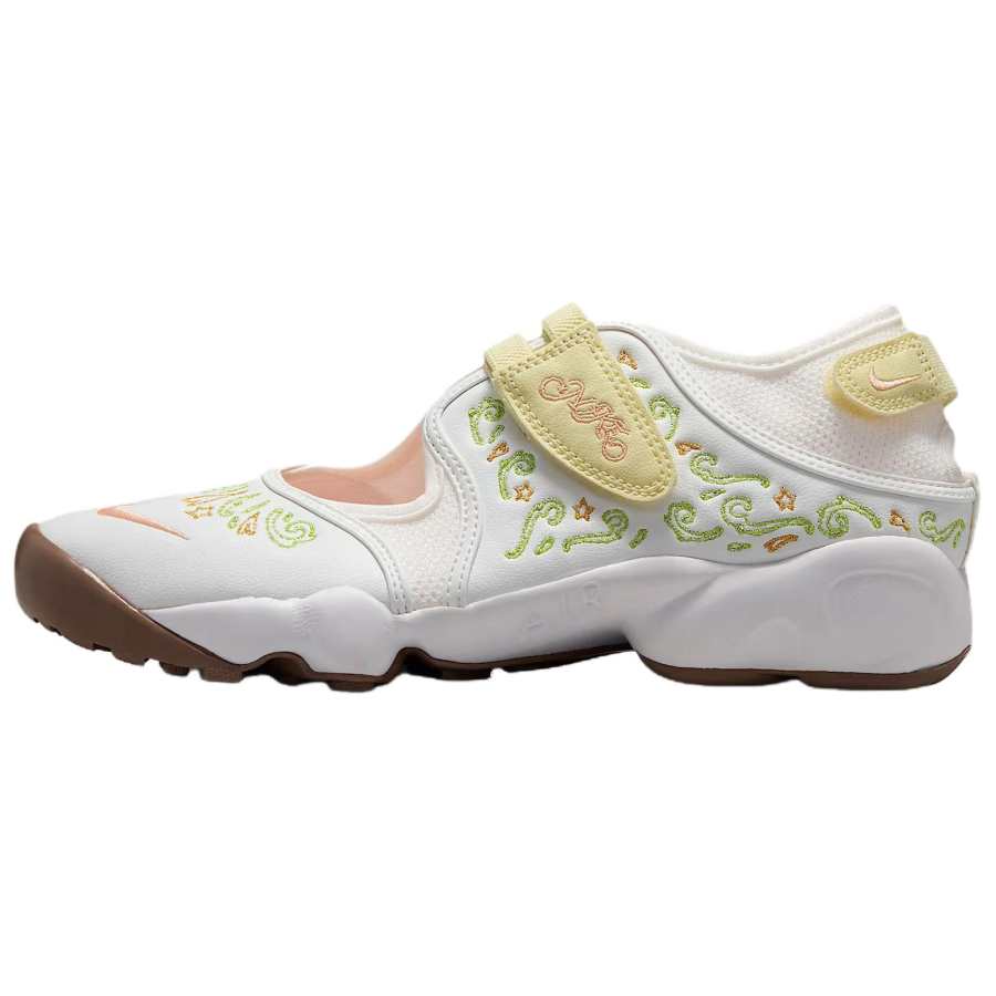 Nike Nike Air Rift Casual Shoes Women's White Green Yellow