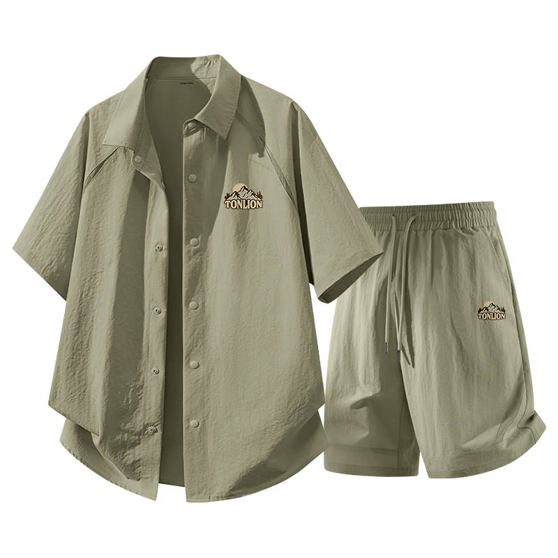 Tonlion Shirt Matching Set Unisex