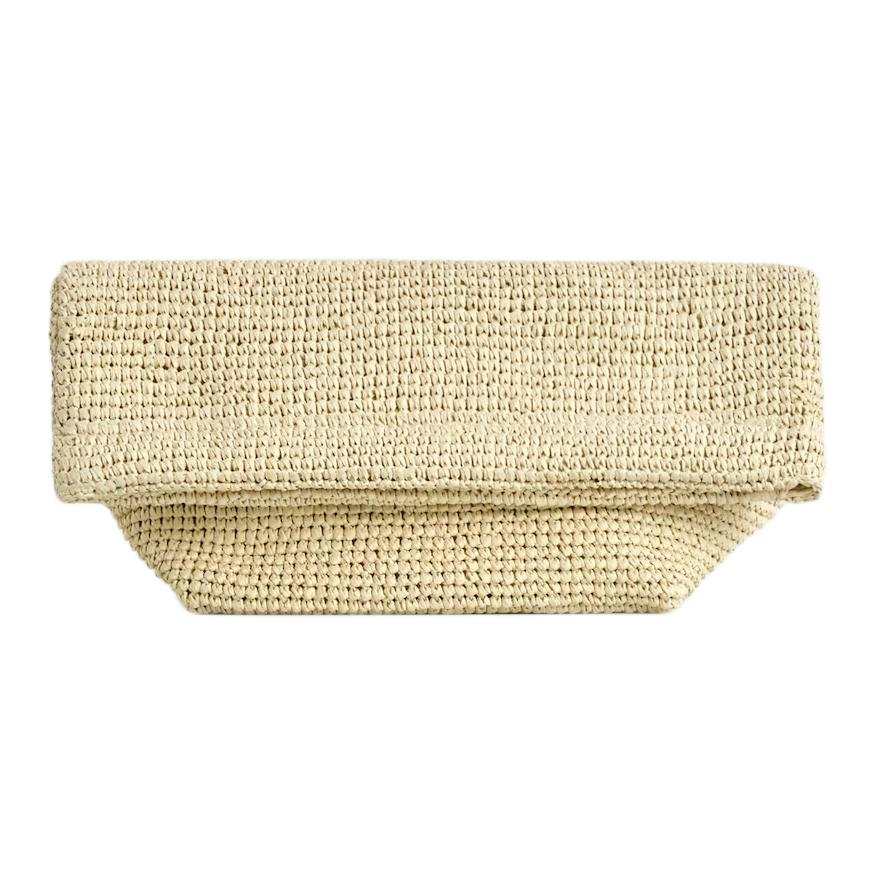 COS COS Paper Clutch Regular Women's Beige