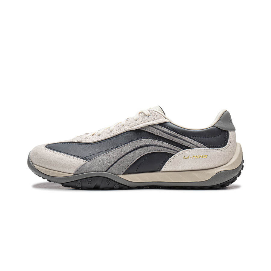 Li-Ning Li Ning Film Stream Low top Casual Shoes Unisex Beige Gray