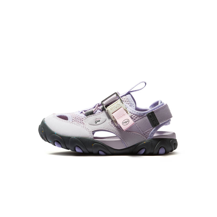 FILA KIDS SEASON FSW Synthetic Leather, Textile Children's Sandals Romantic Purple/Heather Purple