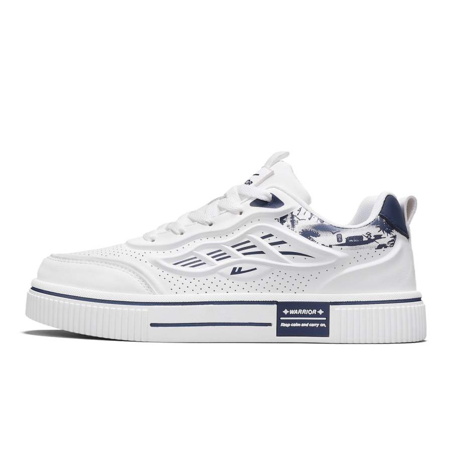 Warrior Synthetic Leather Low top Skateboard Shoes Men's