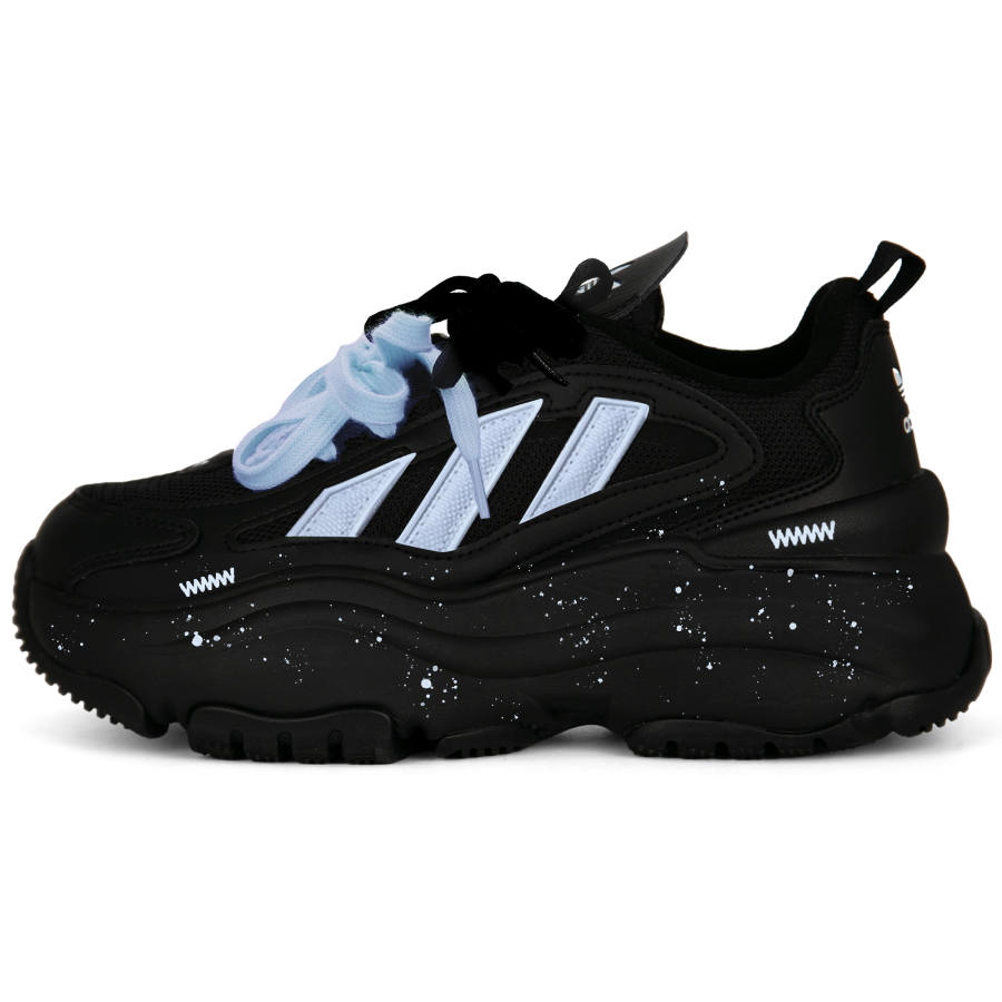 Adidas Originals OZGAIA Oriental White, Oxygen Blue Tone Low top Chunky Sneakers Women's Black Blue