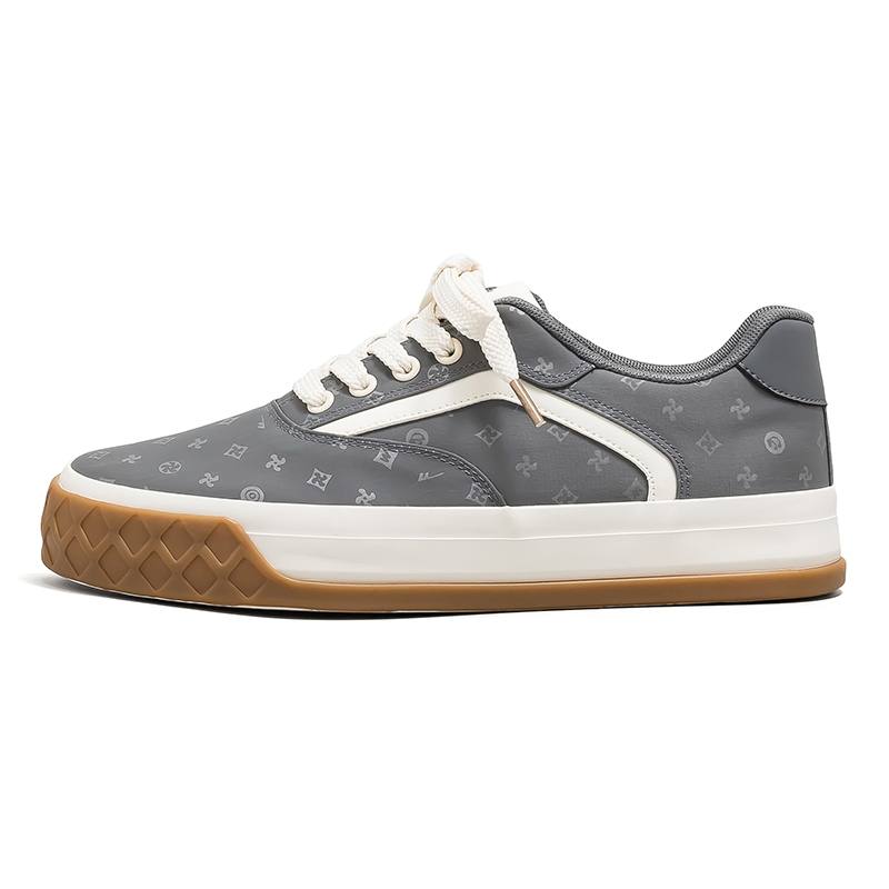 Warrior Abrasion Resistant Lightweight Breathable Low top Canvas Shoes Men's Dark Gray