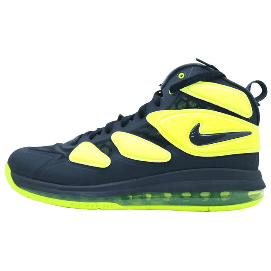 Nike Nike Air Max Uptempo Basketball Shoes Men's Black Yellow
