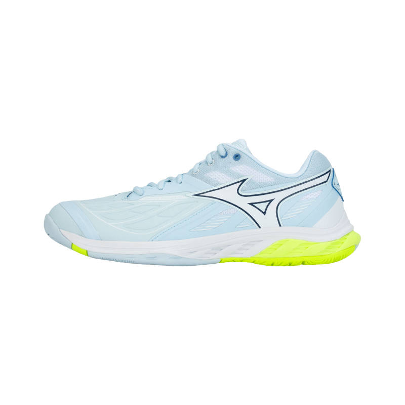Mizuno Wave Fang 2 Cushioning Slip Resistant Abrasion Resistant Low top Badminton Shoes Unisex Starry Blue