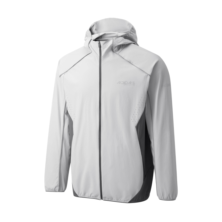Adidas Adidas Jackets Men's Gray Hooded Moderate Other