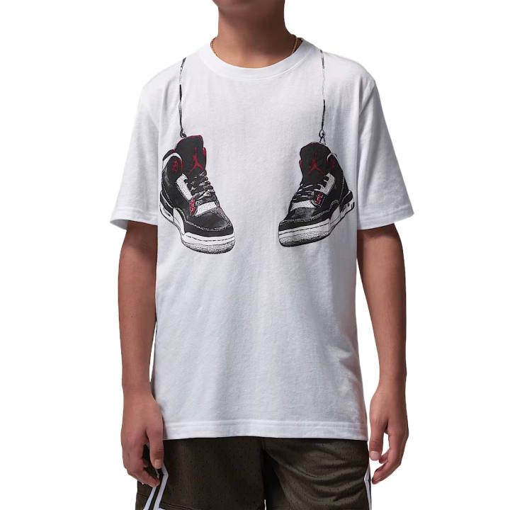 Jordan Jordan Kids T Shirts Crew Neck Moderate