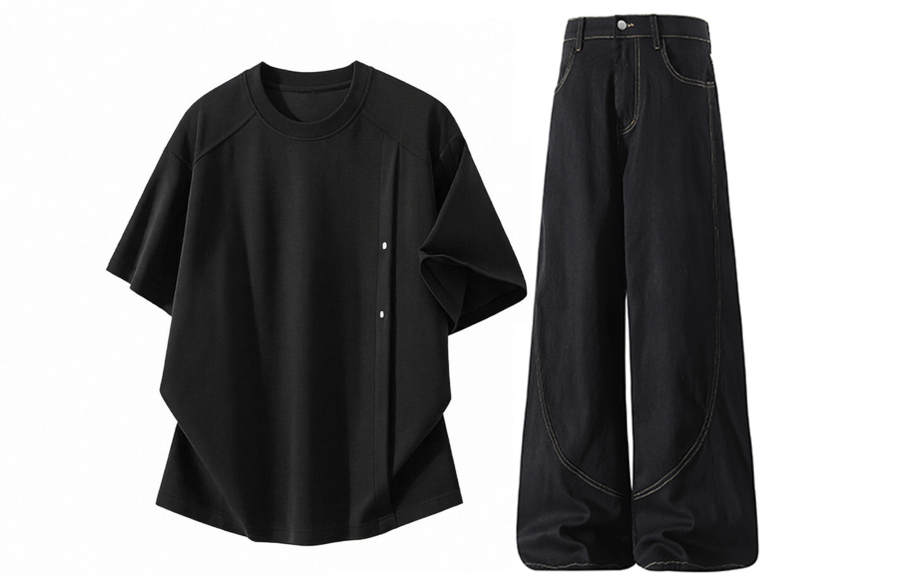 GWAF Casual Sportswear Unisex Crew Neck Moderate