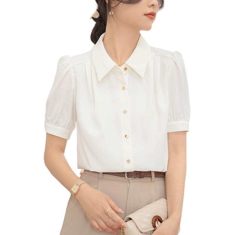 JBBCN JBBCN Shirts Women's Lapel Thin Shirt