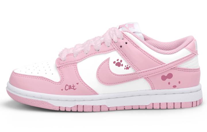 Nike Nike Dunk Low top Skateboard Shoes Women's Pink