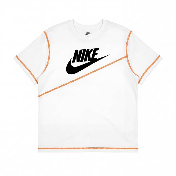 Nike Nike Sportswear T Shirts Unisex White Crew Neck Thin