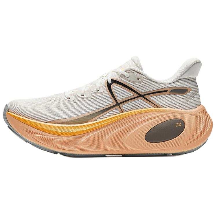 Anta Ride The Wind 2 Fabric Low top Running Shoes Women's White Gray