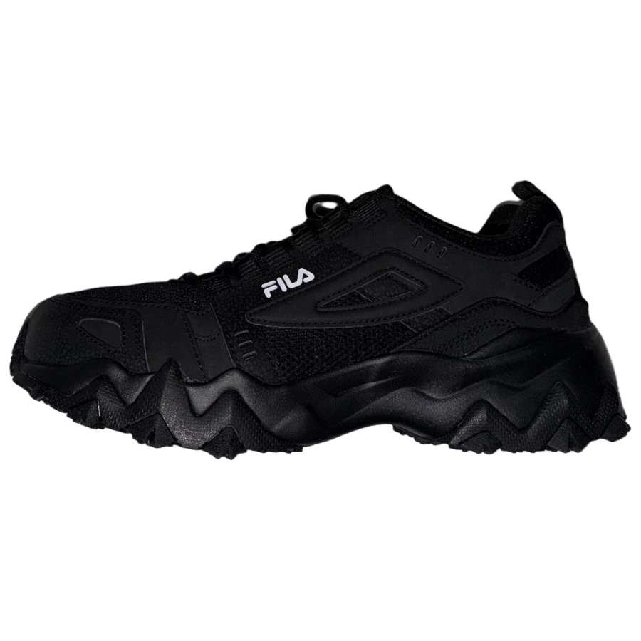 FILA Textile, Synthetic Leather Chunky Sneakers Women's Black