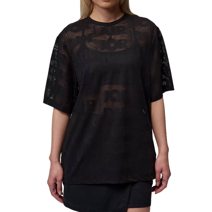 Jordan Jordan Flight Knitwear Women's Black Crew Neck Moderate