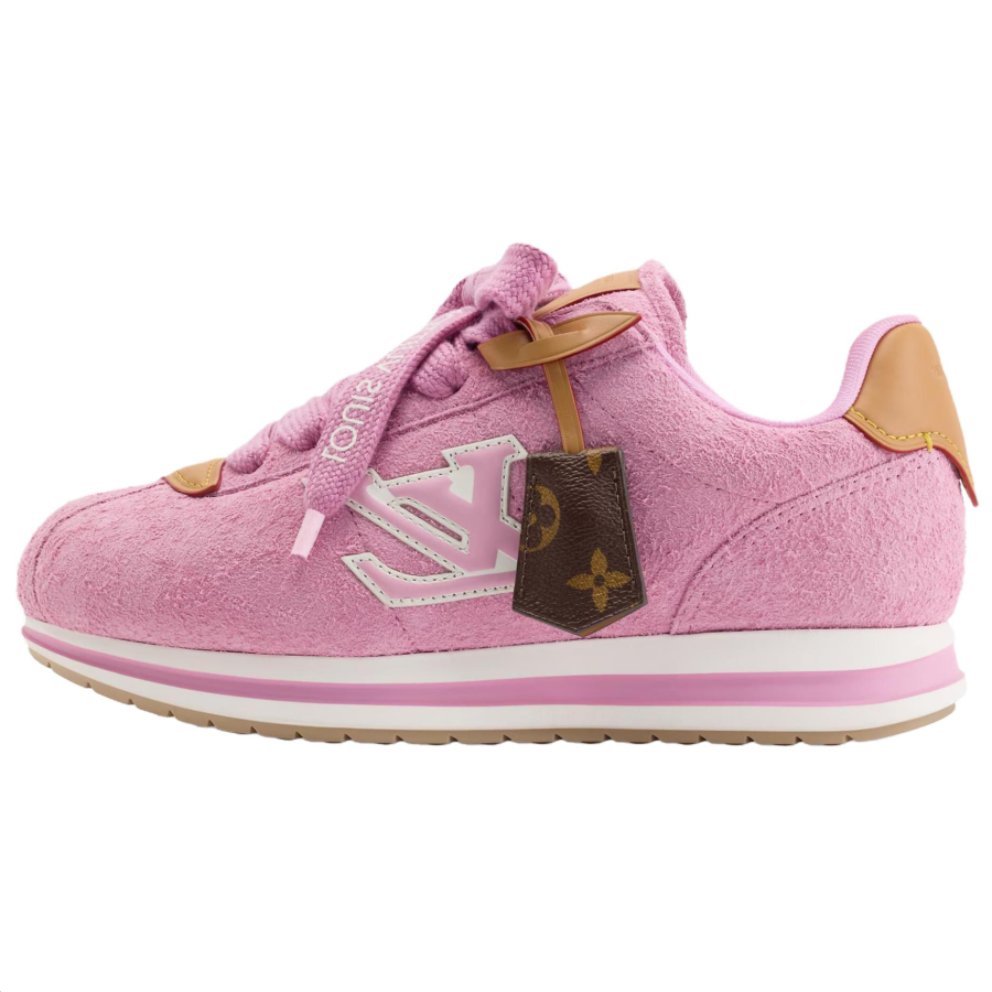LOUIS VUITTON x J Hope Collaboration Buttersoft Low top Casual Shoes Unisex Pink