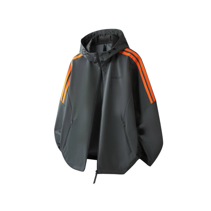 Adidas Adidas Running Jackets Men's Dark Gray Hooded Moderate Other