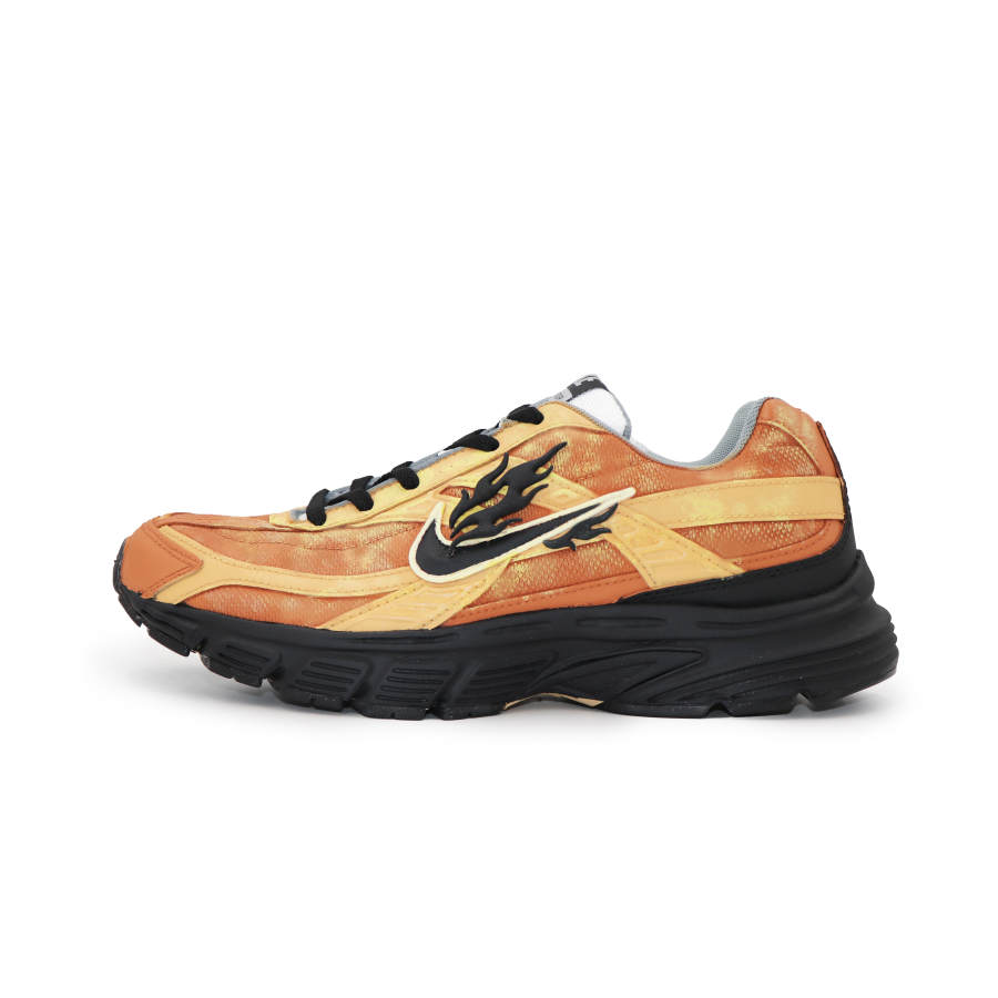 Nike Nike Initiator Low top Sprint Long Distance Running Shoes Men's Black Orange