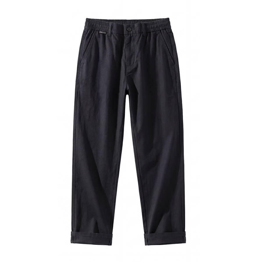 Hodo Casual Pants Men's Moderate Wide Leg Pants