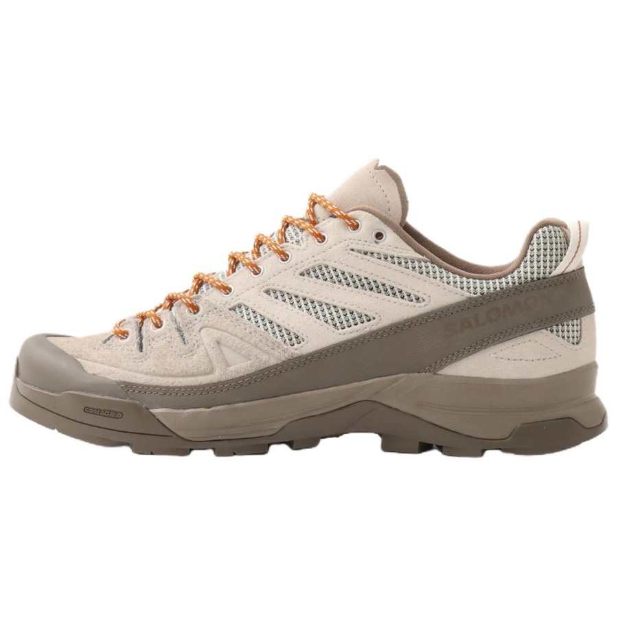 SALOMON X ALP Breathable Outdoor Shoes Unisex Light Beige