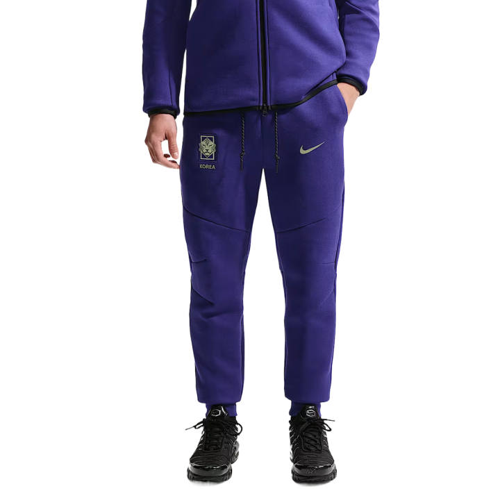 Nike Nike Soccer Bottoms Men's Regency Purple/Light Liquid Lime Moderate Cuffed Pants
