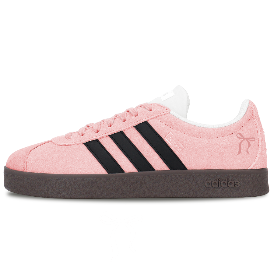 Adidas Adidas VL COURT 2.0 Abrasion Resistant Low top Skateboard Shoes Women's Pink