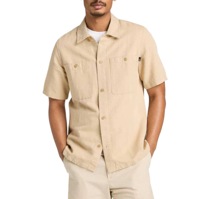 Timberland Shirts Men's Beige Lapel Moderate