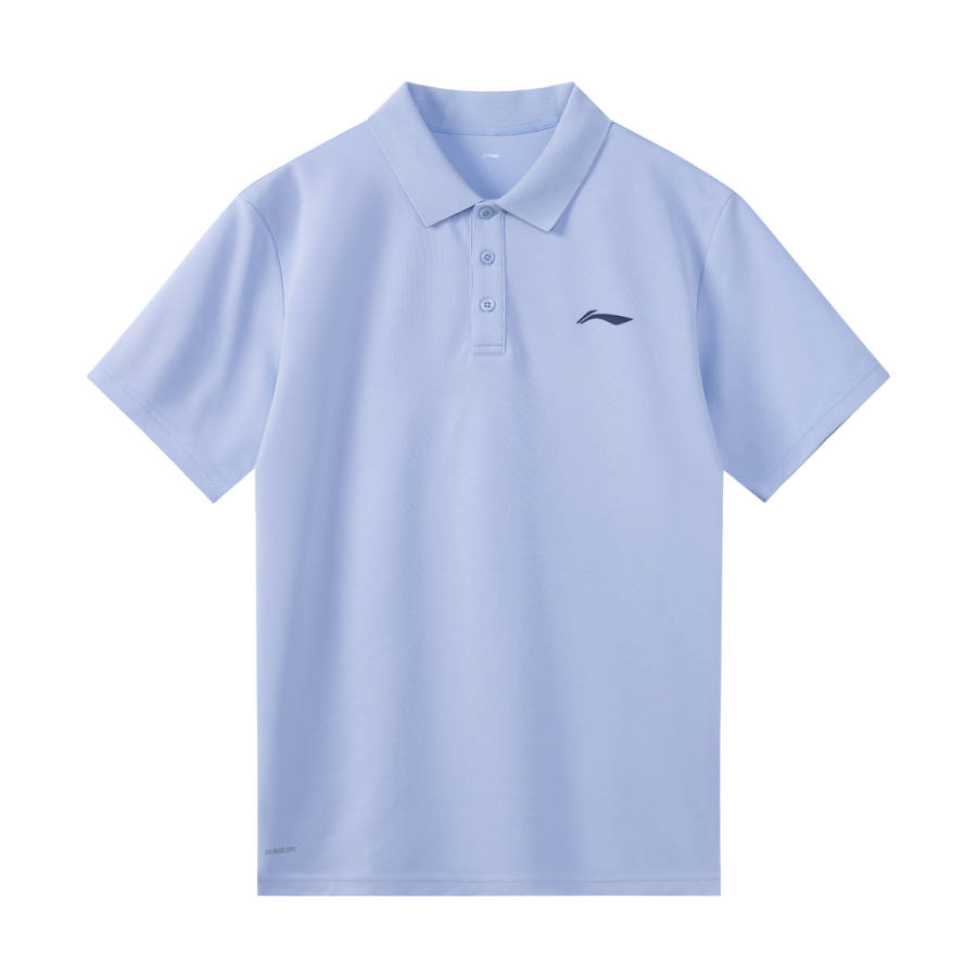 Li-Ning Li Ning Polo Shirt Men's Clear Sky Blue