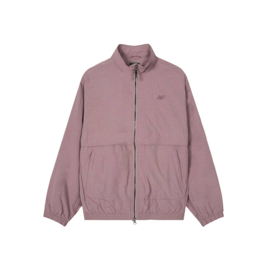 New Balance New Balance Jackets Unisex Gray Pink Stand Collar Moderate Other