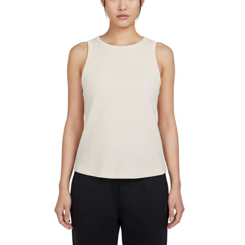 Jordan Jordan Air Tank Tops Women's Ecru Crew Neck Moderate Other