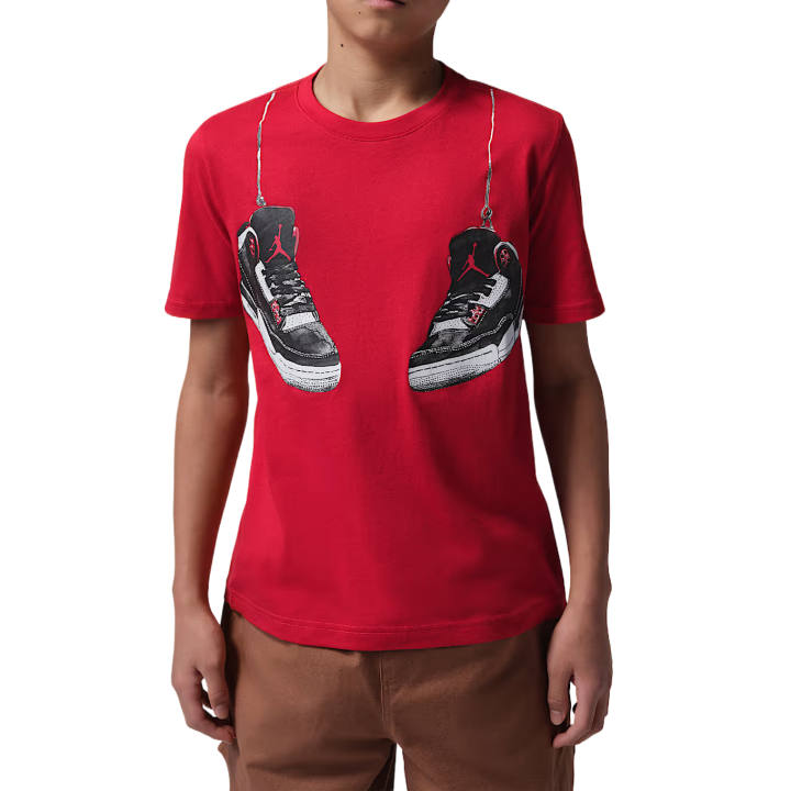 Jordan Jordan Kids T Shirts Crew Neck Moderate