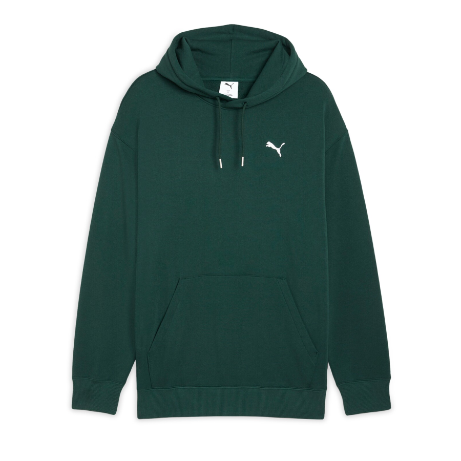 PUMA ESS Sweatshirts Men's Light Green Hooded Moderate