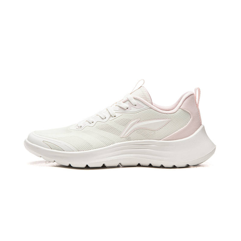 Li-Ning Li Ning Light Feather Running Shoes Women's Mist White/Light Pink