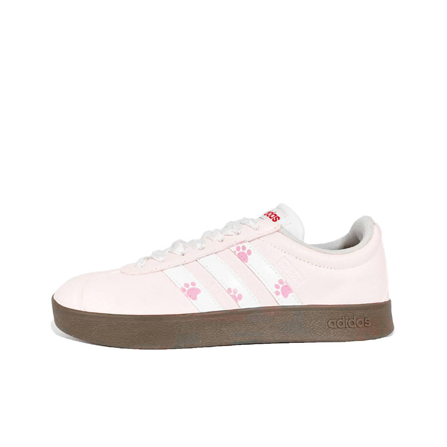 Adidas Neo VL Court Lifestyle Glutinous Cat Leather Coverage Lightweight Quick Dry Low top Skateboard Shoes Unisex