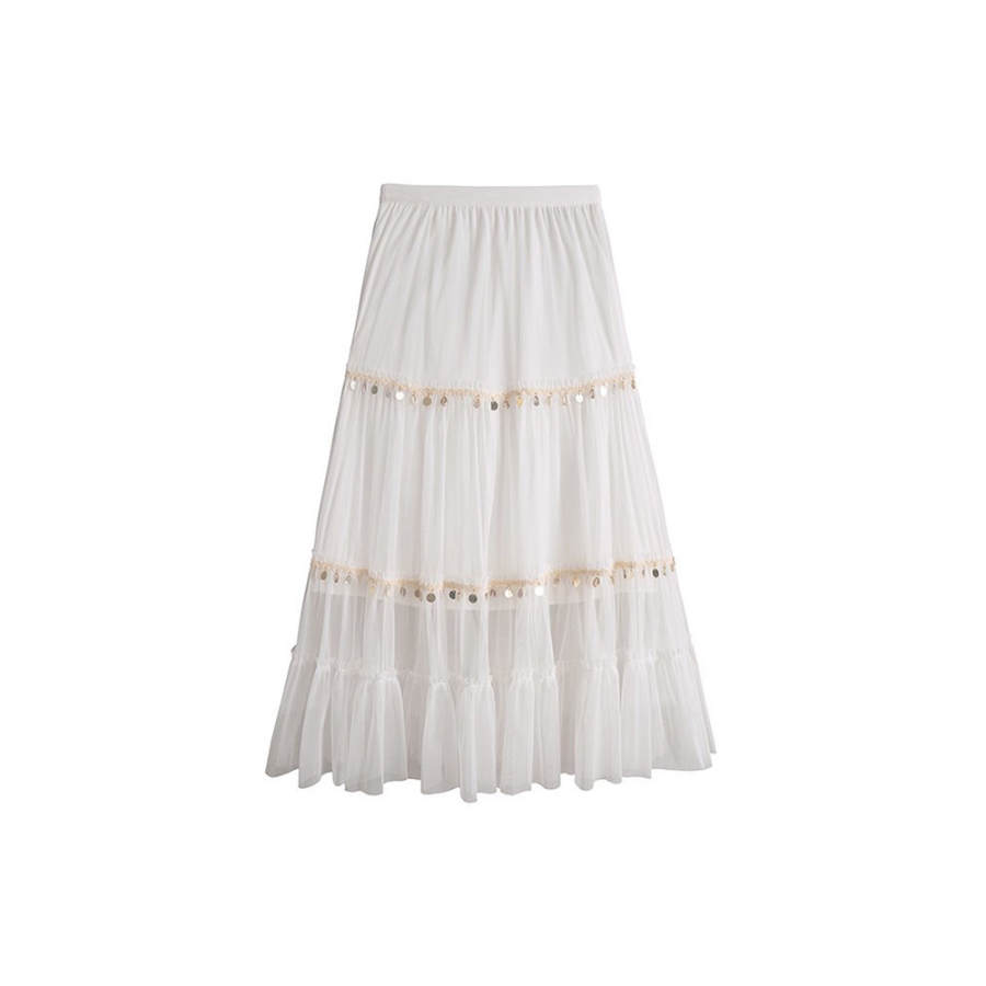 TUSHIFEI Casual Long Skirt Women's
