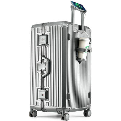 OTA PC Aluminum Frame Luggage 24 Inch, 26 Inch, 32 Inch, 28 Inch, 30 Inch Unisex Multicolor