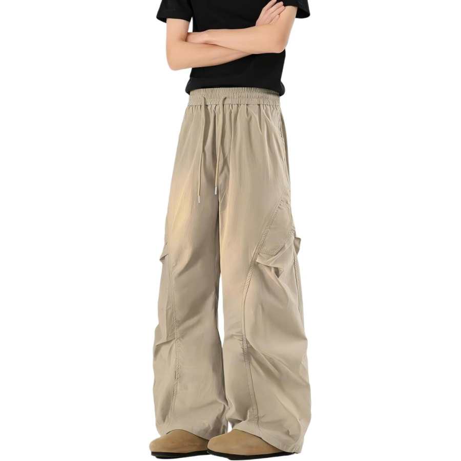 BALENO BALENO Cargo Pants Unisex Khaki Thin