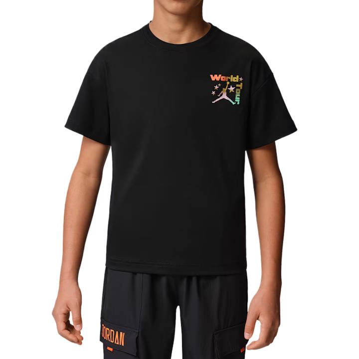 Jordan Jordan Kids T Shirts Crew Neck Moderate