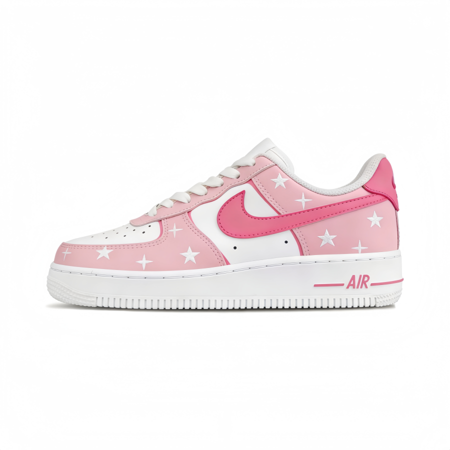 Nike Nike Air Force 1 Skateboard Shoes Women's Low Top Pink