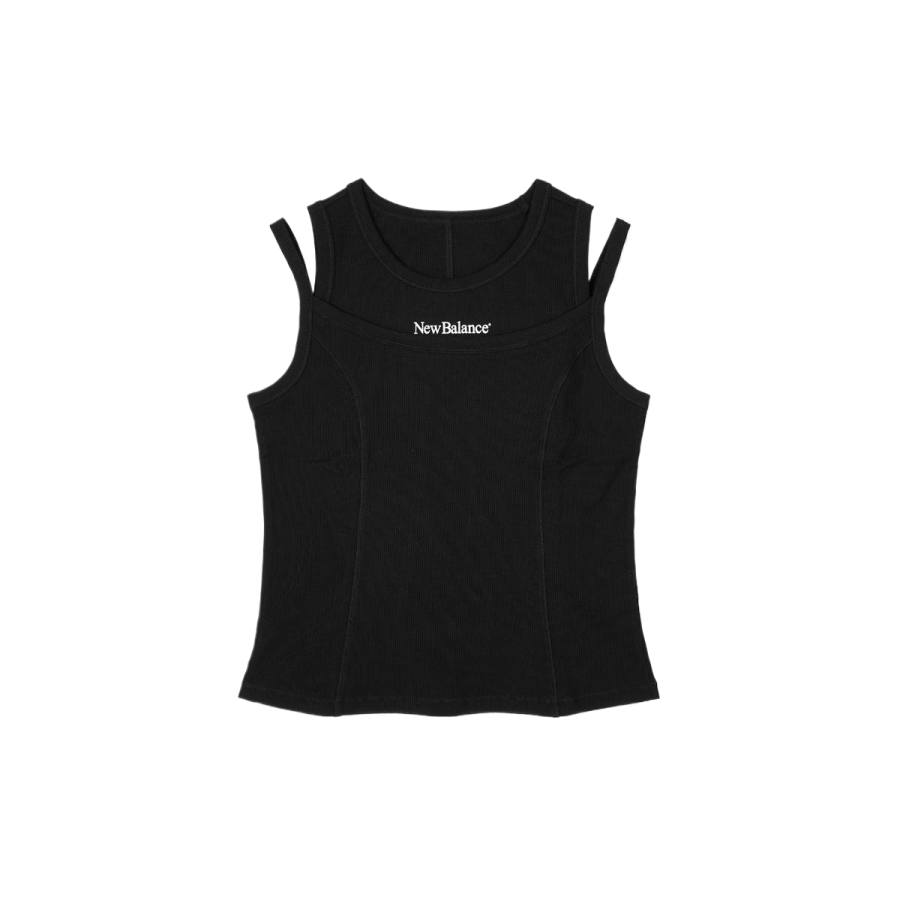 New Balance New Balance Tank Tops Women's Black Crew Neck Moderate Other